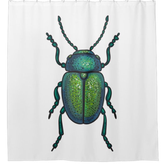 タネコミムシ シャワーカーテン (正面)
