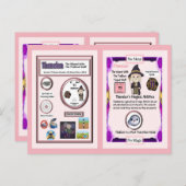 タネレンウィザード – Thallium Element ポストカード (正面/裏面)