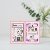 タネレンウィザード – Thallium Element ポストカード (スタンド正面)