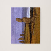 タハイプラットフォームモアイ抽象的復活祭 ジグソーパズル (縦)