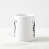 タバコが煙だ! コーヒーマグカップ (中央)