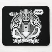 タバコが煙だ！ マウスパッド (正面)