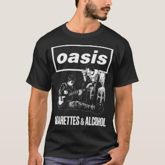 タバコとアルコール Tシャツ
