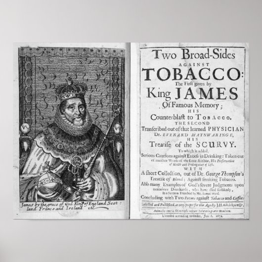 「タバコに対する両陣営 ポスター (正面)