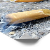 タバコのアウトドア灰皿 ポスター (角)