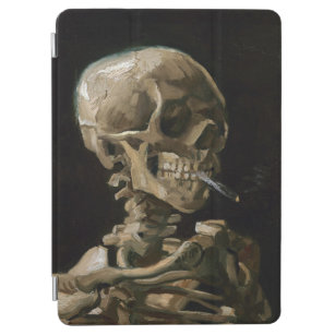 タバコのフィンセント・ファン・ゴッホの非常に熱い芸術のスカル iPad AIR カバー