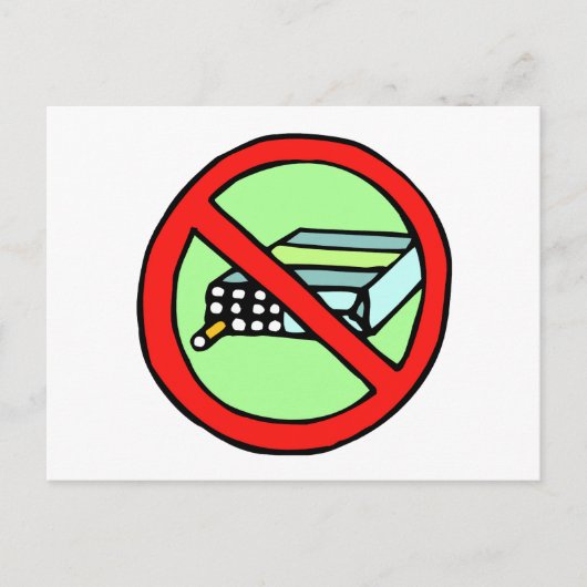 タバコの権利 ポストカード (正面)