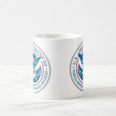タバコの米国部および火器およびビール コーヒーマグカップ (中央)
