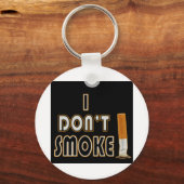 タバコは吸わない! キーホルダー (正面)