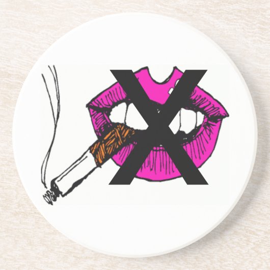 タバコを吸わない コースター (正面)