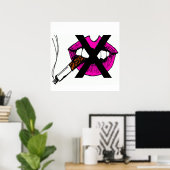 タバコを吸わない ポスター (ホームオフィス)