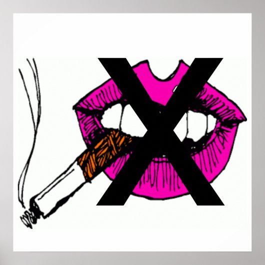 タバコを吸わない ポスター (正面)