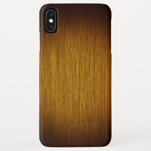 タバコ日が差すことの木目の背景 iPhone XS MAXケース