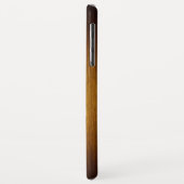 タバコ日が差すことの木目の背景 Case-Mate iPhoneケース (裏面/左)