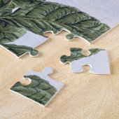 タバコ植物、「コレクションPrecieuseからのプレート7、 ジグソーパズル (側面)