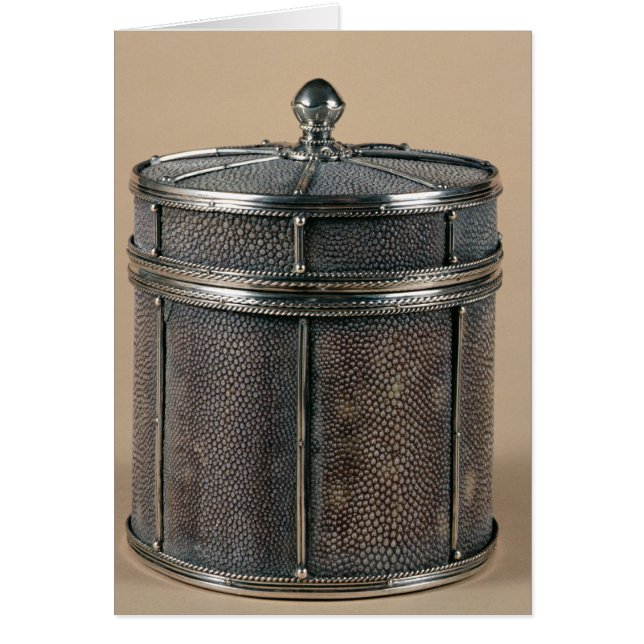 タバコ箱はとの側面1928年をshagreen (正面)