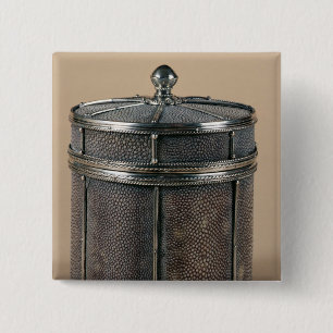 タバコ箱はとの側面1928年をshagreen 缶バッジ