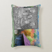 タバコ納屋の紅葉あなたの写真を追加 アクセントクッション (正面(垂直))