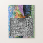 タバコ納屋の紅葉あなたの写真を追加 ジグソーパズル (縦)