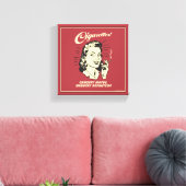 タバコ:癌は滑らかな定義かもしれない。 キャンバスプリント (インサイチュ (リビング))