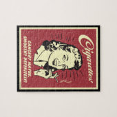 タバコ:癌は滑らかな定義かもしれない。 ジグソーパズル (横)