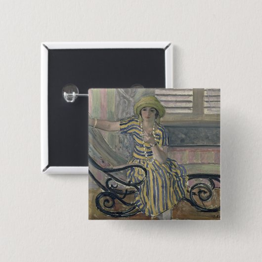 タバコ 缶バッジ (正面&裏面)