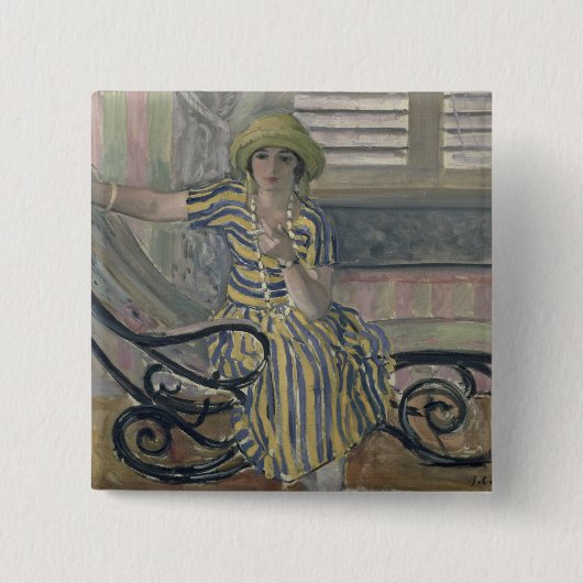 タバコ 缶バッジ (正面)