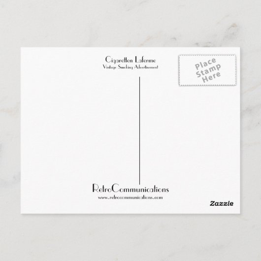 タバコLaferme ポストカード (裏面)