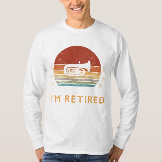 タバティーで引退を楽しもう！ Tシャツ (正面)