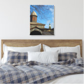 タバナクルと教会の尖塔 – Martha's Vineyard キャンバスプリント (インサイチュ (寝室))