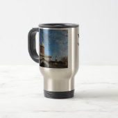 タバナクルと教会の尖塔 – Martha's Vineyard トラベルマグ (正面左)