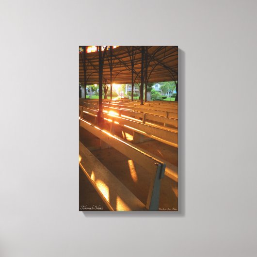 タバナクル至 – マーサズヴィネヤード キャンバスプリント (正面)