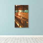 タバナクル至 – マーサズヴィネヤード キャンバスプリント (インサイチュ (ウッドフロア))