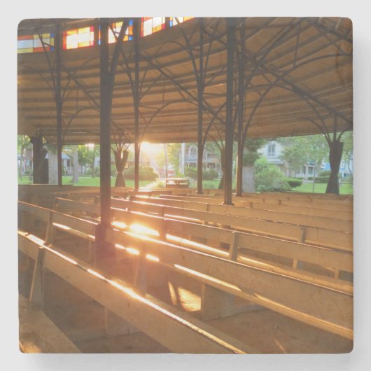 タバナクル至 – マーサズヴィネヤード ストーンコースター (正面)