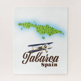 タバルカスペインの美しい地図 ジグソーパズル