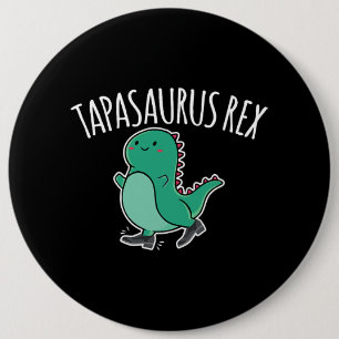 タパサウルスレックスタップダンス恐竜ディノ 缶バッジ