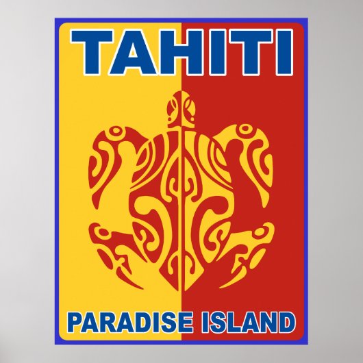 タヒチのポスター ポスター (正面)