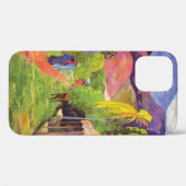 タヒチのポール・ゴーガン通り ヴィンテージ ファインアート Case-Mate iPhoneケース (裏面 (横))