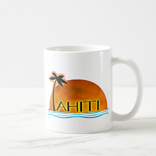タヒチのマグ コーヒーマグカップ (右)