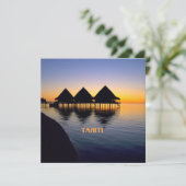 タヒチの夕日 カード (スタンド正面)