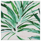 タヒチの夢の赤面のやし ファブリック (クローズアップ)