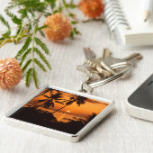 タヒチの日没 キーホルダー (側面)