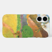 タヒチの風景、タヒチの山々、ポール・ゴーガン Case-Mate iPhoneケース (裏面 (横))