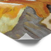 タヒチアンウィメンズプリント ポスター (角)