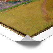 タヒチアン・ランドスケープ， 1891 (油・オン・キャンバス) ポスター (角)