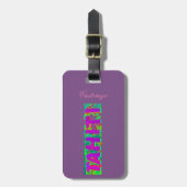 タヒチサインThunder_Cove ラゲッジタグ (正面縦)