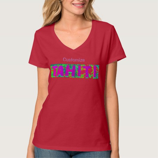タヒチサインThunder_Cove Tシャツ (正面)