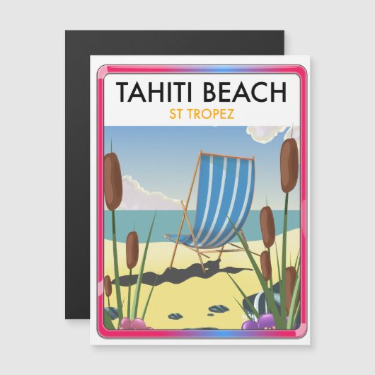 タヒチビーチ サントロペ (正面/裏面)