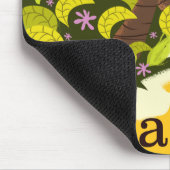 タヒチレトロ旅行ポスター マウスパッド (コーナー)