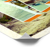 タヒチヴィンテージ写真はがき ポスター (角)